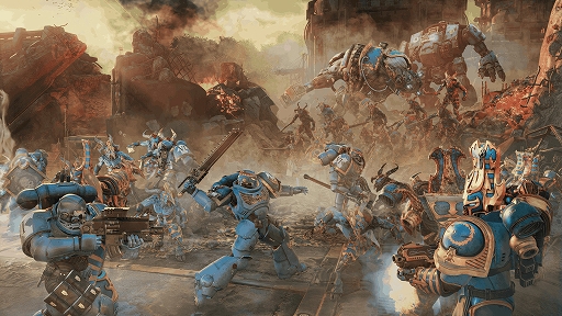 画像ギャラリー No.004のサムネイル画像 / 「Warhammer 40,000: Space Marine 2」,波状攻撃を仕掛けてくる敵を蹴散らす「シージモード」を6月26日に実装