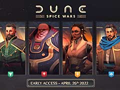 Funcom，「Dune: Spice Wars」のアーリーアクセス版を4月26日にSteamでリリース