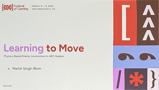 画像ギャラリー No.002のサムネイル画像 / 「ARC Raiders」，巨大多脚ロボットに「歩き方」を教える方法。物理シミュレーション×機械学習による開発事例［GDC 2026］