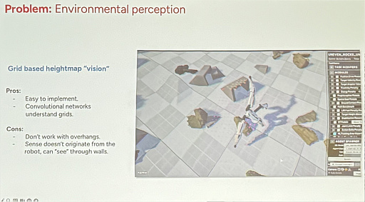 画像ギャラリー No.020のサムネイル画像 / 「ARC Raiders」，巨大多脚ロボットに「歩き方」を教える方法。物理シミュレーション×機械学習による開発事例［GDC 2026］