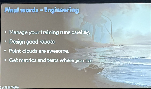 画像ギャラリー No.021のサムネイル画像 / 「ARC Raiders」，巨大多脚ロボットに「歩き方」を教える方法。物理シミュレーション×機械学習による開発事例［GDC 2026］