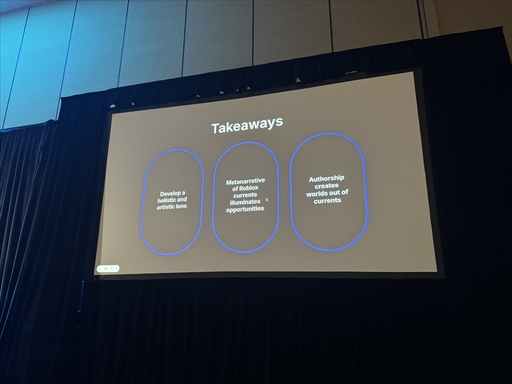 画像ギャラリー No.015のサムネイル画像 / データだけを追うな，「潮流」に乗れ――Robloxのヒットメーカー2人が語る「Roblox文化」の読み方［GDC 2026］