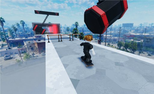 画像ギャラリー No.016のサムネイル画像 / 「Roblox」内に「G-SHOCK」の公式ワールドがオープン。実物と遜色ない腕時計型デジタルアクセサリーや，タフなスケートボード障害物レースを楽しめる
