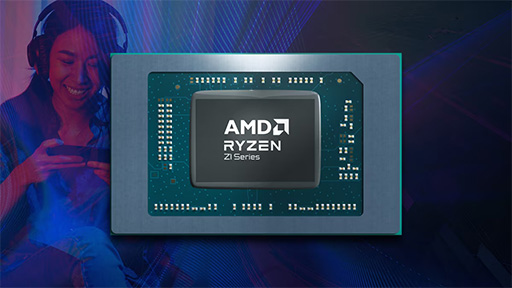 画像集 No.001のサムネイル画像 / AMDが携帯型ゲームPC向けプロセッサ「Ryzen Z1」を発表。搭載PC第1弾はASUSの「ROG ALLY」に決定