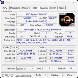 画像ギャラリー No.008のサムネイル画像 / 「Ryzen 7 7700X3D」レビュー。遅れてきたZen 4世代の3D V-Cache搭載CPUは電力あたり性能が優秀ではあるものの価格がネックに