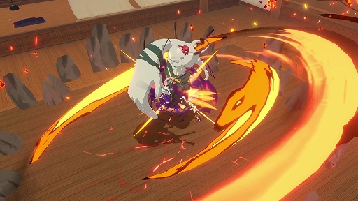 画像ギャラリー No.009のサムネイル画像 / 弾幕回避＆パリィ3Dアクション「炎姫（ほむらひめ）」，Steamで配信開始。全82曲を収録したサウンドトラックもリリース