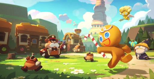 画像ギャラリー No.001のサムネイル画像 / 「クッキーラン:冒険の塔」,シリーズ初の3Dアクションでクッキーたちが大暴れ! パンケーキタワーで繰り広げるドタバタ大冒険!【PR】