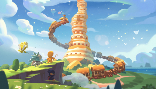 画像ギャラリー No.002のサムネイル画像 / 「クッキーラン:冒険の塔」,シリーズ初の3Dアクションでクッキーたちが大暴れ! パンケーキタワーで繰り広げるドタバタ大冒険!【PR】