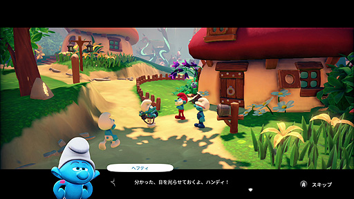 ���������꡼ No.003�Υ���ͥ������ / ��The Smurfs Mission Vileaf�ʥ��ޡ��� �ٰ����դä������ˡ����ܸ��Ǥ�PS5��Switch��PS4�˸�����4��14��ȯ���