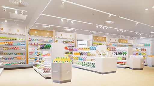 画像ギャラリー No.008のサムネイル画像 / ポケモンセンタートウホクがリニューアルオープン。オーガポン,ビクティニがお出迎え。記念グッズをオンラインで販売中