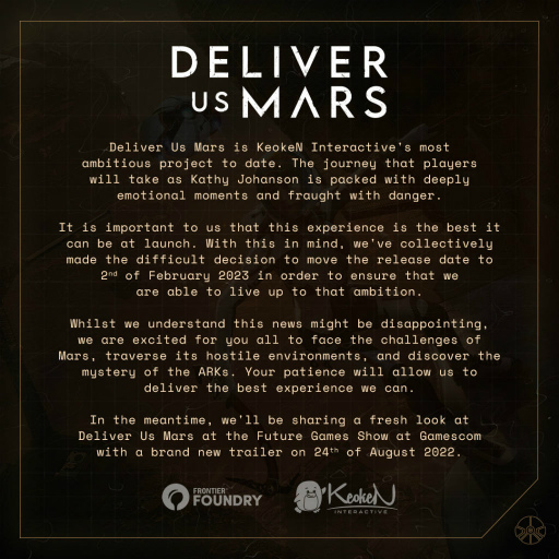 Deliver Us Marsס2023ǯ22ȯ