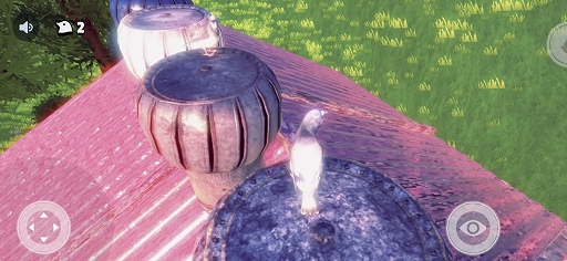 画像ギャラリー No.003のサムネイル画像 / 「ハトバース」，“屋根の上で回る謎の物体”を追加。毎日朝と夜の8：10になると物体が5本に増えるイベントも開始