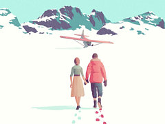 新作ナラティブADV「South of the Circle」は8月3日に発売決定。南極を舞台にした結ばれぬ2人の愛の物語