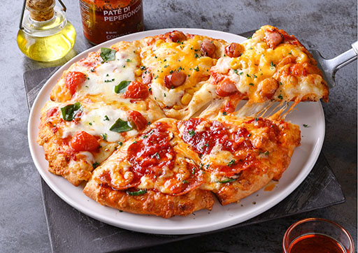 画像ギャラリー No.002のサムネイル画像 / 「ゼンレスゾーンゼロ」×「PIZZA-LA」コラボ,5月27日に開始。バーニスやアンビーをイメージしたコラボピザや各種グッズなどが登場