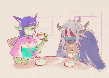 画像ギャラリー No.003のサムネイル画像 / 「メグとばけもの」,Switch向けパッケージ版を発売。未発売DLC「ばけものたちの記憶」と,フルカラー小冊子「魔界情報誌 - The Makai」を同梱