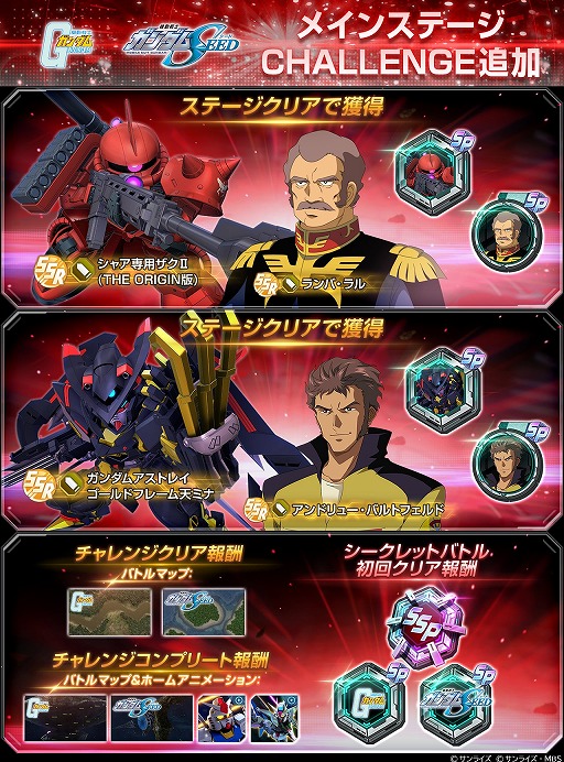 画像ギャラリー No.025のサムネイル画像 / 「SDガンダム ジージェネレーション エターナル」1周年記念映像を公開。Ex-Sガンダムやガンダム・ファラクト（Season2仕様）が本日参戦