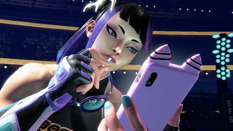 画像ギャラリー No.006のサムネイル画像 / 「ストリートファイター6」,ジュリのOutfit 4として,K-popアーティスト“aespa(エスパ)”とのコラボ衣装を7月4日から販売