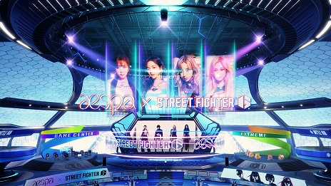 画像ギャラリー No.009のサムネイル画像 / 「ストリートファイター6」,ジュリのOutfit 4として,K-popアーティスト“aespa(エスパ)”とのコラボ衣装を7月4日から販売