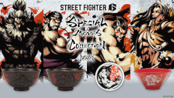 画像ギャラリー No.002のサムネイル画像 / 「スト6」,Tシャツと美濃焼の食器類からなる新作コレクション「Special Moves Collection」を発売。コラボ米「真豪鬼米2026」も登場