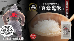 画像ギャラリー No.013のサムネイル画像 / 「スト6」,Tシャツと美濃焼の食器類からなる新作コレクション「Special Moves Collection」を発売。コラボ米「真豪鬼米2026」も登場