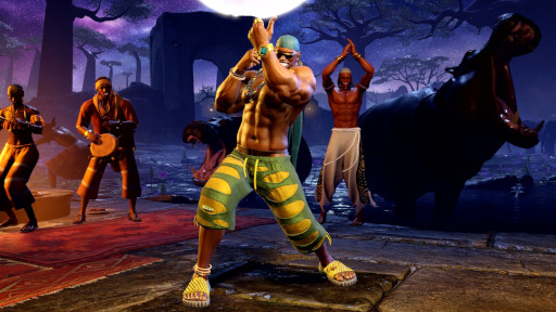 画像ギャラリー No.009のサムネイル画像 / 「スト6」，「ディージェイ」と「エレナ」の水着コスチュームのショーケース映像を公開。「JAM Project」とのコラボコンテンツも配信決定