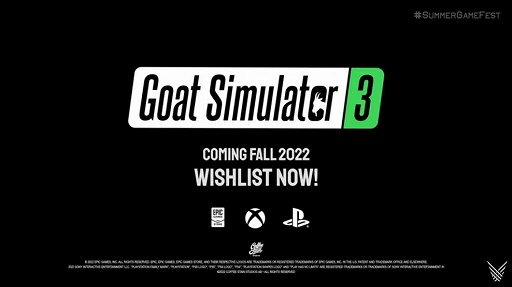 Υ䥮˿о졣Goat Simulator 3פ2022ǯȯꡤ4ͤΥޥץ쥤бͽ