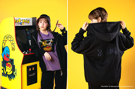 画像ギャラリー No.002のサムネイル画像 / .ENDRECHERI./堂本 剛さんと「PAC-MAN」のコラボアパレル,3月5日14:44より期間限定で受注販売が決定