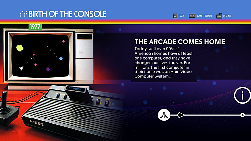画像集#003のサムネイル/設立50周年を祝うAtariが，Atari 2600からLynxまでの歴史を振り返る新作「Atari 50: The Anniversary Celebration」を発表。リリースは11月を予定