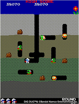 アーケードアーカイブス ディグダグ