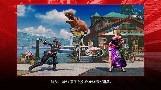 画像ギャラリー No.002のサムネイル画像 / 「餓狼伝説 City of the Wolves」,不知火 舞の必殺技を解説付きで紹介するキャラクターガイドを公開