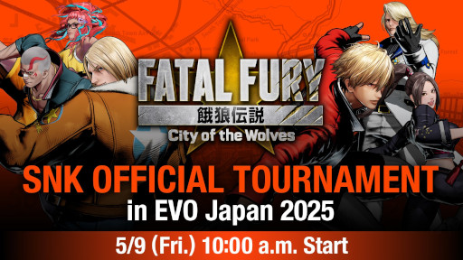 ���������꡼ No.007�Υ���ͥ������ / �ֲ�ϵ���� City of the Wolves�ס���θ�������EVO Japan 2025��5��9���˳��š�����ǥ����ܥ����ɤ���Ի�ͷ�䡤���ʤ�����λ��Ʋ��»�