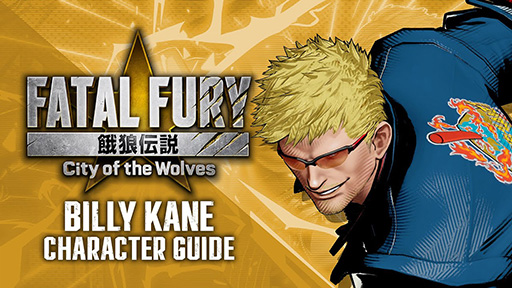 画像ギャラリー No.001のサムネイル画像 / 「餓狼伝説 City of the Wolves」,ビリー・カーンのキャラクターガイドを公開。おなじみの三節棍を使った「旋風棍」などの必殺技を紹介