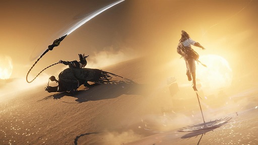 画像ギャラリー No.005のサムネイル画像 / 「風燕伝:Where Winds Meet」全3章で展開する大型アップデート「河西」が登場。第1章「玉門関」を3月6日に実装,砂漠マップや新武術を追加