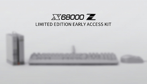 画像集 No.001のサムネイル画像 / 「X68000 Z」の“EARLY ACCESS KIT”を入手できるクラウドファンディングが12月3日にスタート。出資額は4万9500円から