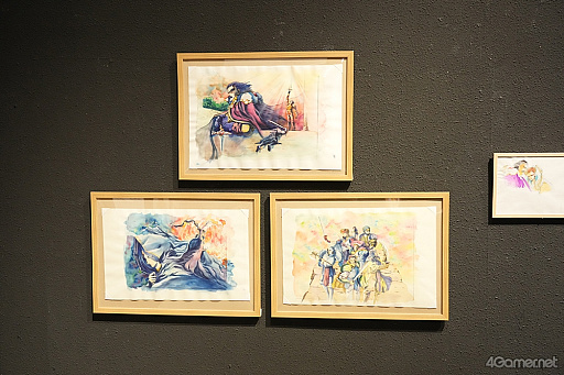 画像ギャラリー No.009のサムネイル画像 / ルカ様の邪悪な圧に,グレミオロスの虚無,ルックの塩対応まで!? 貴重な原画や資料も満載の「幻想水滸伝I&II展 〜幻想博物館〜」レポ