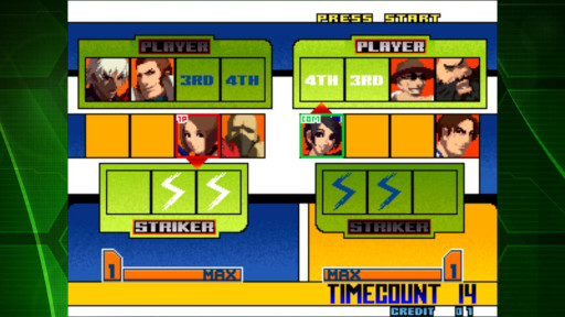 画像ギャラリー No.003のサムネイル画像 / 「KOF 2001 アケアカNEOGEO」配信開始。“アケアカNEOGEO”シリーズ第42弾