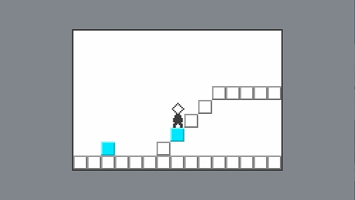 画像ギャラリー No.001のサムネイル画像 / パズルアクション「Hacking Cube」が2023年にリリース。止まってしまった塔を再生するため足場を動かしながら先へと進む