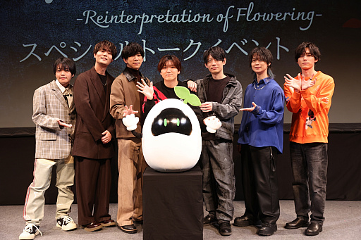 画像ギャラリー No.008のサムネイル画像 / アニメ「華Doll*」トークイベントレポート。スペシャルMCと愉快なメンバー6人で徹底振り返り。なんとプランツにも臨時でCVが？