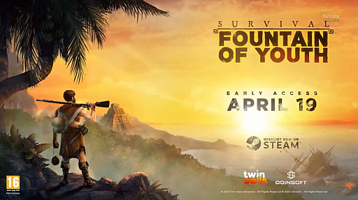 無人島サバイバルゲーム「Survival: Fountain of Youth」が2023年4月19日に発売。16世紀のカリブ海が舞台