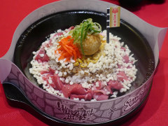 ペッパーランチ×「信長の野望 出陣」のコラボ「戦国グルメ合戦」試食会レポート。信長，秀吉，家康をテーマにした3種のペッパーライスは，どれも絶品