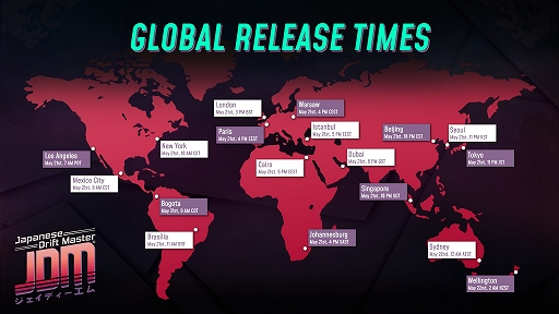 画像ギャラリー No.004のサムネイル画像 / 「JDM: Japanese Drift Master」,日本でのリリース時間は5月21日23:00。本作の特徴をおさらいするニュース記事が公開に