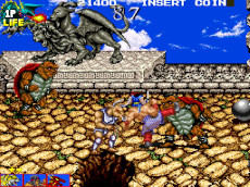 画像ギャラリー No.002のサムネイル画像 / Switch/PS4「アーケードアーカイブス ワイルドファング」5月2日にリリース。鬼神使いを操作して,魔獣と戦うベルトスクロールアクション