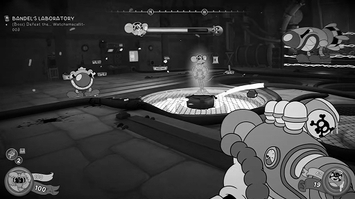 画像ギャラリー No.003のサムネイル画像 / トゥーン調アクションシューター「MOUSE：やとわれの探偵」，新たなボスキャラ「ロボ・ベティ」の紹介トレイラーを公開