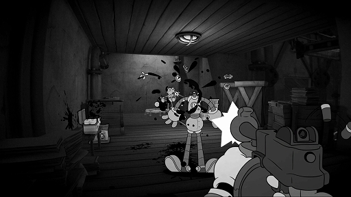 画像ギャラリー No.004のサムネイル画像 / カートゥーンFPS「MOUSE：やとわれの探偵」，ローンチトレイラーとBGMのメイキングビデオを公開