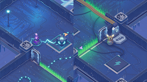 画像ギャラリー No.004のサムネイル画像 / ポーランドの学生プロジェクト「Bytebond」をチェック。PC内部からウイルスを撃退する協力プレイ専用のパズルアクション