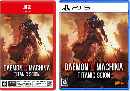 ꡼ No.001Υͥ / DAEMON X MACHINA TITANIC SCIONSwitch 2/PS5ѥåǤͽդ򳫻ϡŵϥΥѥʥʤ