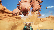 画像集 No.015のサムネイル画像 / 「SAND LAND」のゲーム版が登場。鳥山 明テイストあふれる戦車やロボットを乗り回して砂漠の世界で暴れまわれ