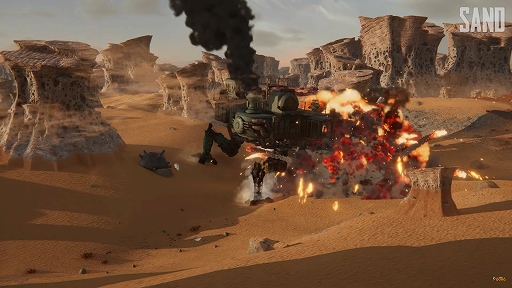 画像ギャラリー No.004のサムネイル画像 / 巨大マシンを操るPvPvE脱出シューター「SAND」,アーリーアクセスを日本時間の4月4日にスタート