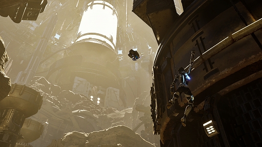 画像ギャラリー No.003のサムネイル画像 / 人類最後の希望となるべく,無機質な巨大構造物の中を進め! ステルスアクション「Steel Seed」配信開始