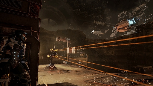 画像ギャラリー No.004のサムネイル画像 / 人類最後の希望となるべく,無機質な巨大構造物の中を進め! ステルスアクション「Steel Seed」配信開始